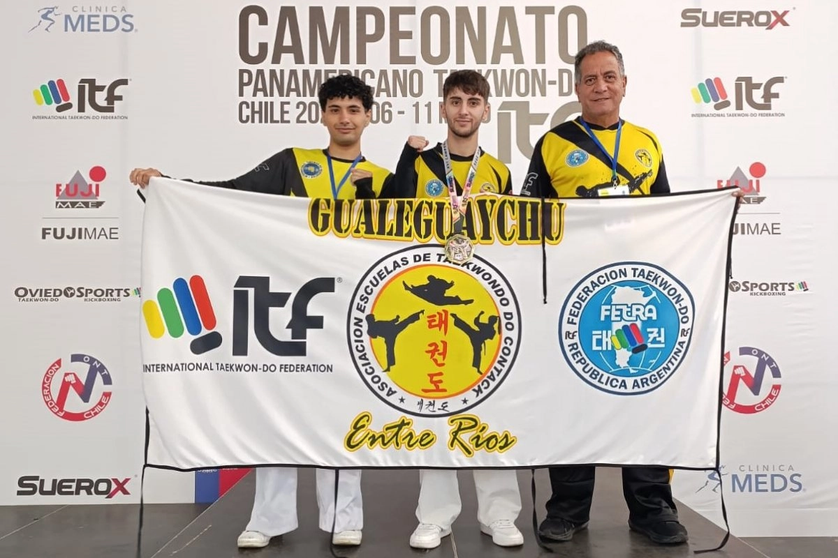 Eschudi campeón panamericano de Taekwondo en Chile Eschudi campeón panamericano de Taekwondo en Chile