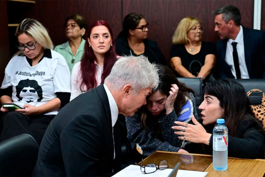 Juicio por la muerte de Maradona (foto Infobae)