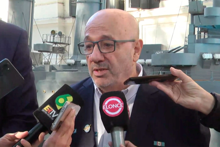 Desde el Centro de Veteranos de Guerra de Malvinas de Paran&aacute;, &Oacute;scar Gu&iacute;as