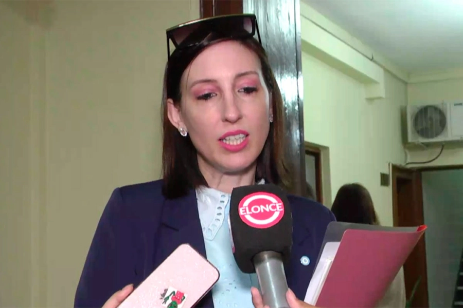 ariela Udrizard, trabajadora de IOSPER