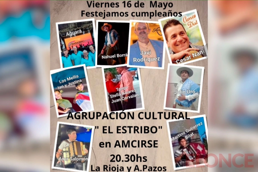 Festejo de Agrupación Cultural "El Estribo"