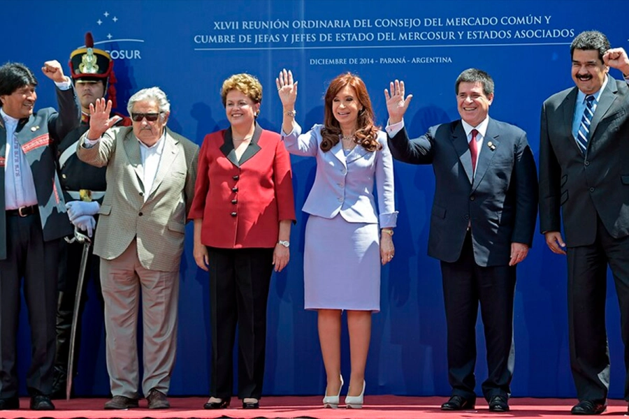 Cumbre del Mercosur. Paraná, 2014.