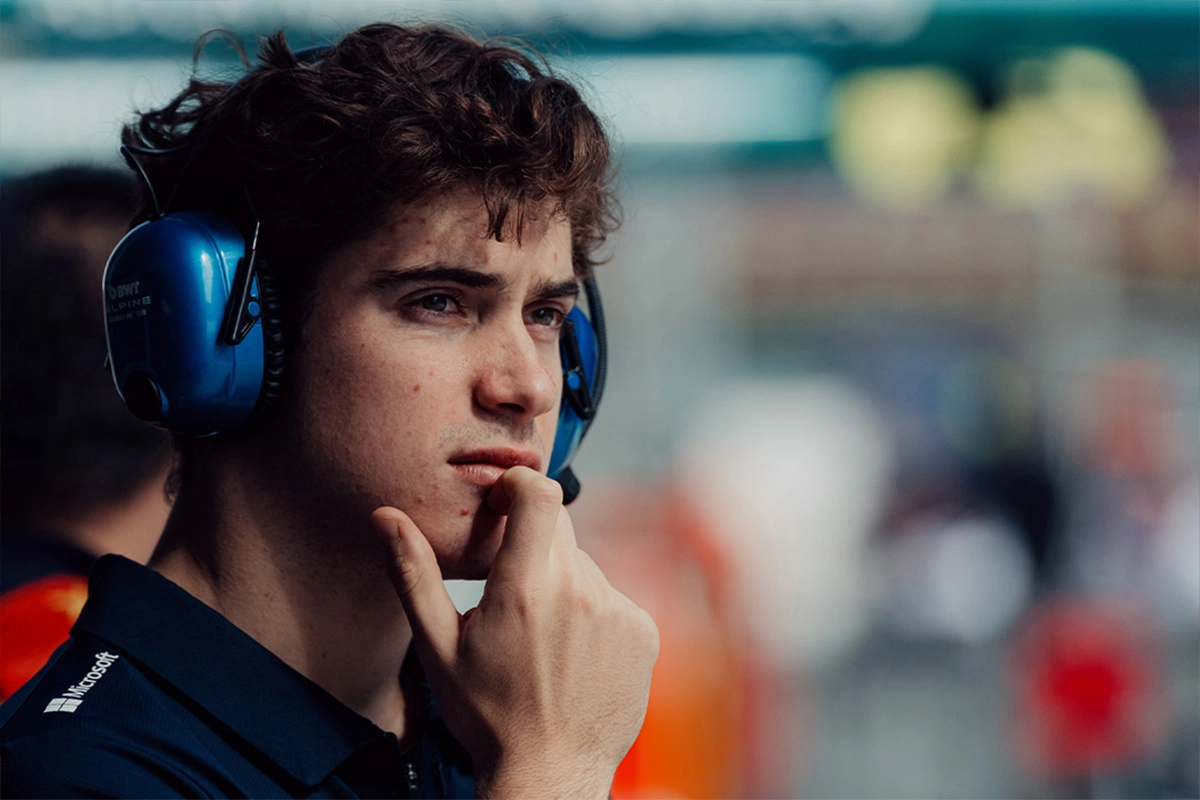 Colapinto palpitó la carrera en Italia. Colapinto palpitó la carrera en Italia.