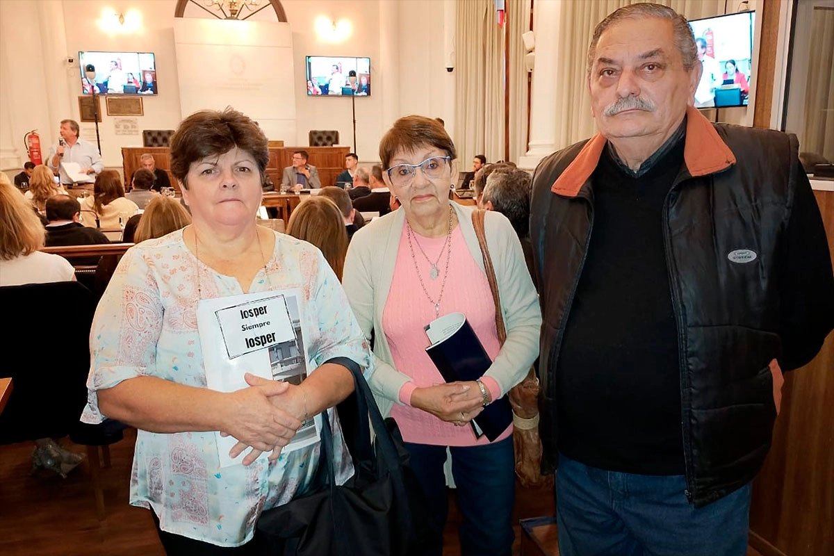 Jubilados en el Senado. Jubilados en el Senado.