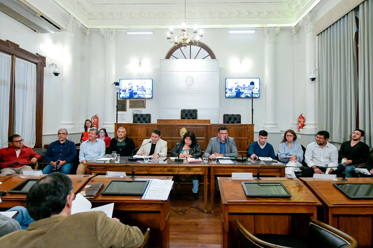 La reunión de comisiones. La reunión de comisiones.
