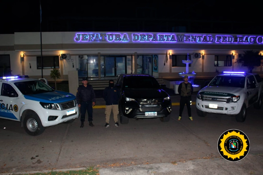 Allanamientos por narcotráfico en tres provincias del Litoral (foto Policía de Entre Ríos)