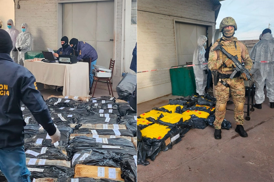 La Justicia Federal quemó 1,4 toneladas de droga