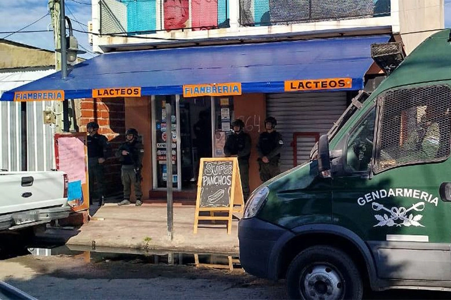 Desarticulan red transnacional de tráfico de cocaína. Gendarmería Nacional