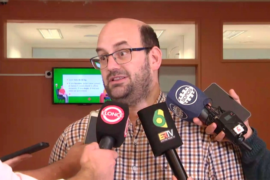 Director del hospital La Baxada, Carlos Ramos,