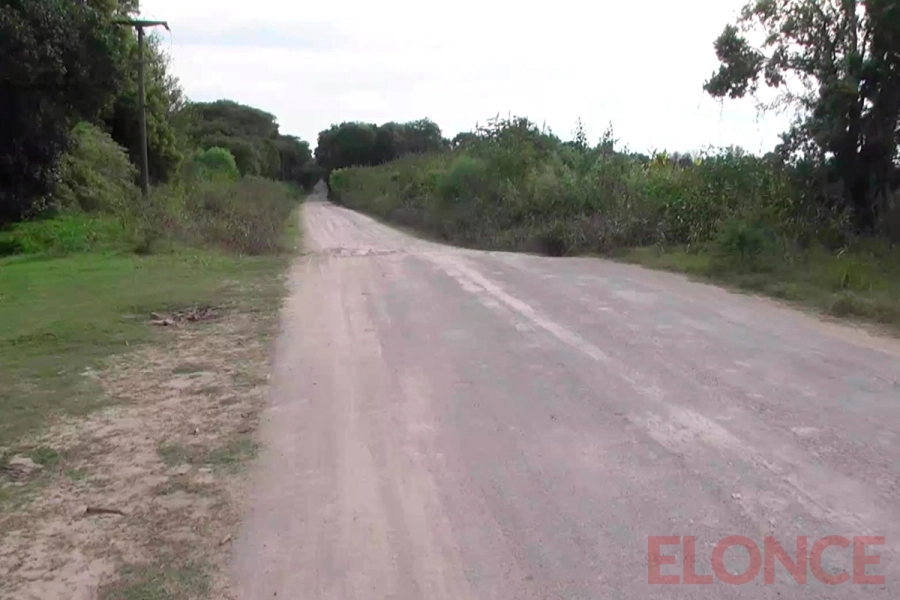 Calle Pedro Londero, Borde Costero de Paraná (foto Elonce)