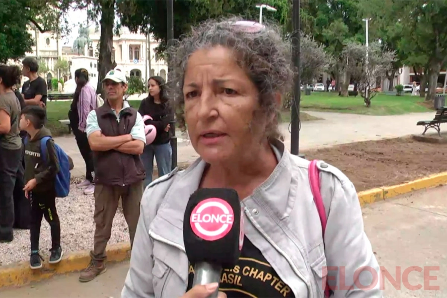 Ana Fiol, vocera de la asamblea