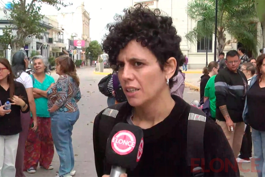 Ana Julia Bustos, integrante de la Asamblea