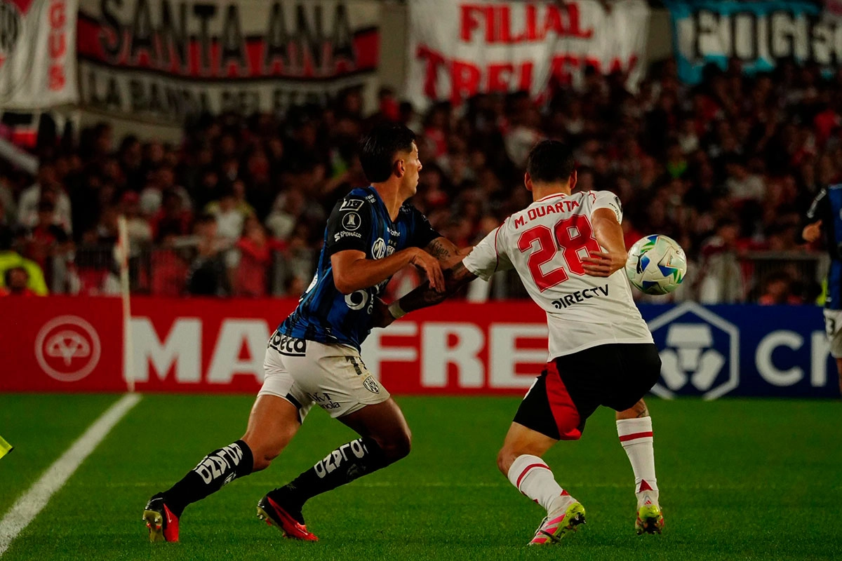 River iguala en el Monumental. River iguala en el Monumental.
