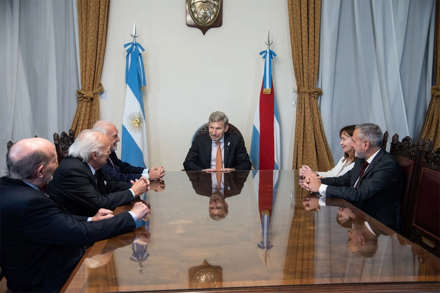 Jueces que participaron del Juicio a la Juntas Militares se reunieron con Frigerio. Gobierno de Entre Ríos