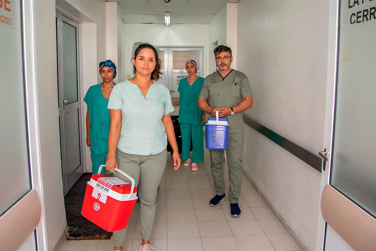 Realizaron una nueva donación de órganos Realizaron una nueva donación de órganos