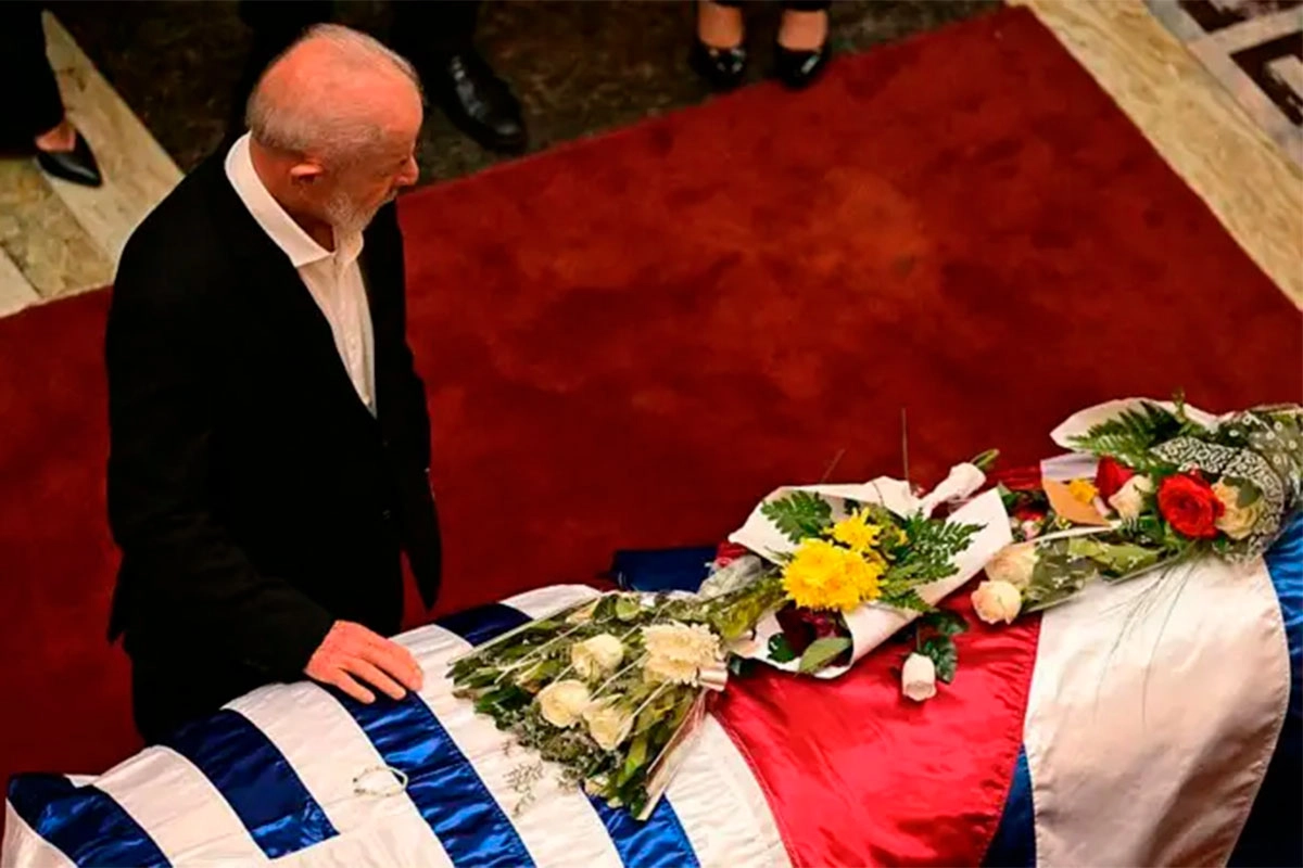 Lula da Silva en el funeral de Pepe Mujica Lula da Silva en el funeral de Pepe Mujica