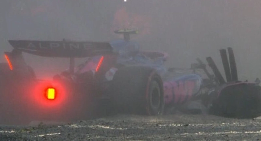 Franco Colapinto sufrió un accidente en la clasificación en Imola