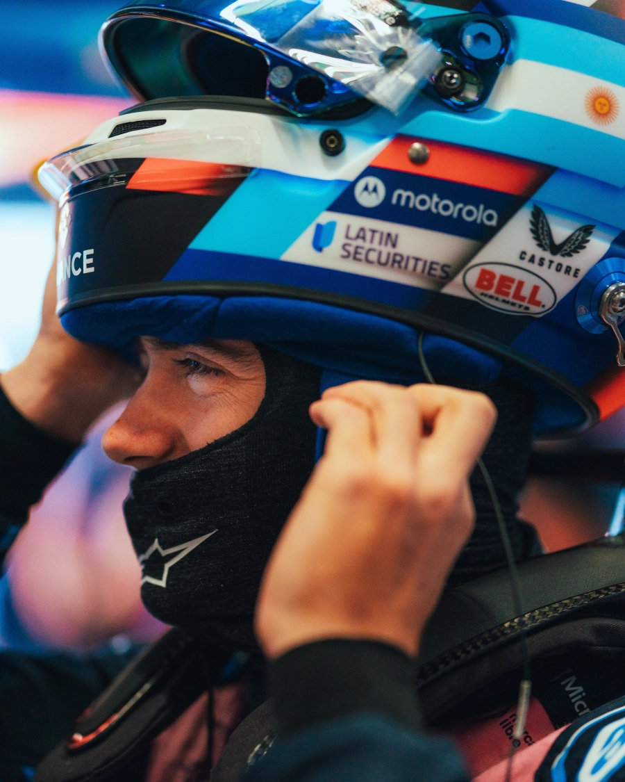 Franco Colapinto. Foto: X oficial de Alpine.
