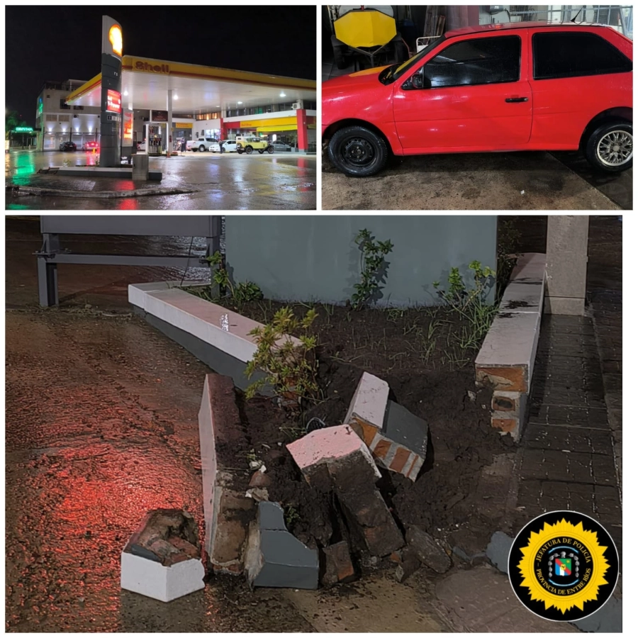 Accidente en Federaci&oacute;n (foto Polic&iacute;a de Entre R&iacute;os)