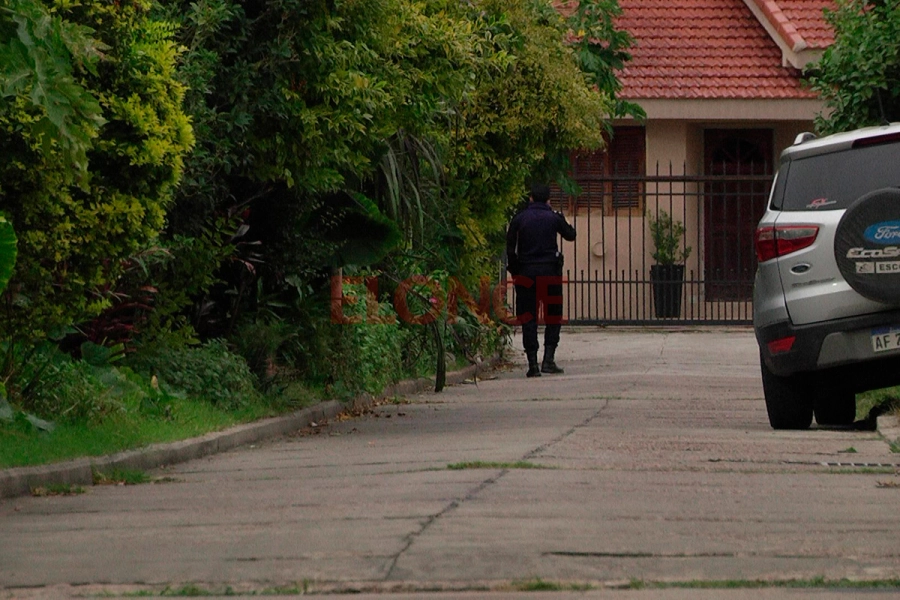 Ingresaron armados a la vivienda de Cristian Bello, mientras la familia dormía (foto Elonce)