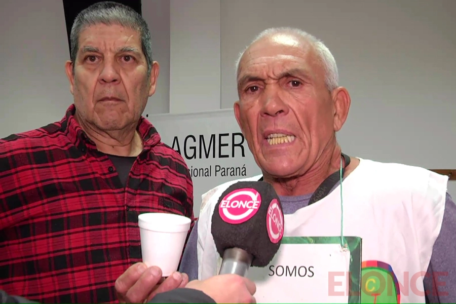 Tomas Caíno, referente de Multicolor Entre Ríos (foto Elonce)