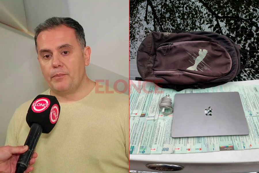 Hallaron una de las computadoras robadas al periodista Cristian Bello