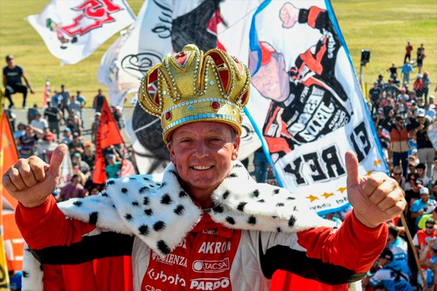 Guillermo Ortelli en su despedida del TC en La Pampa. (@actcargentina).