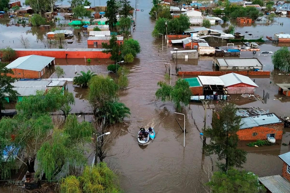Inundaciones en Buenos Aires. Inundaciones en Buenos Aires.
