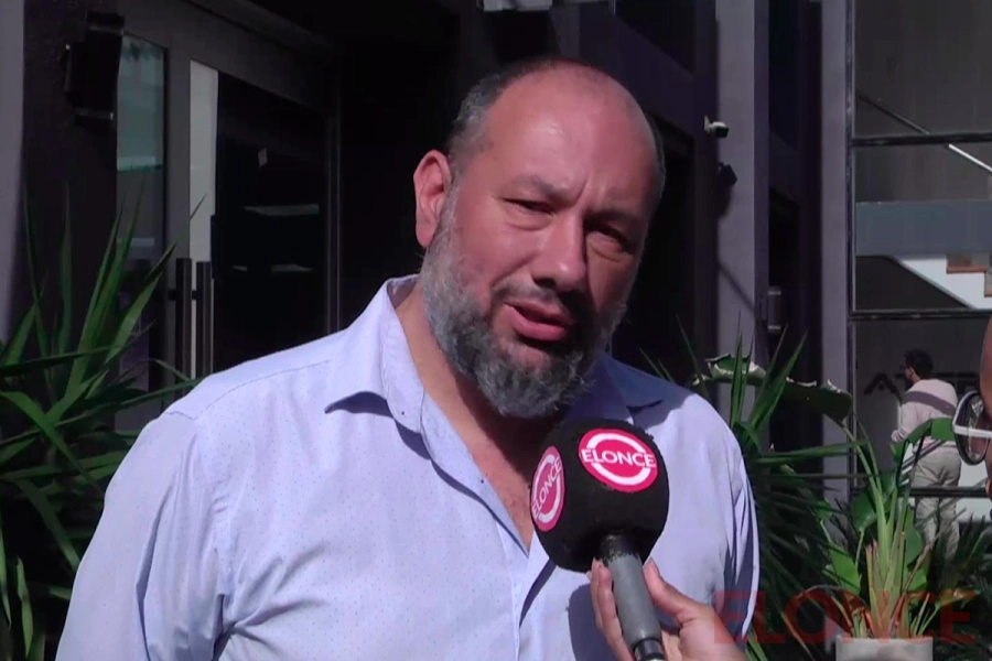 Ariel Mamone, delegado de ATE por la Direcci&oacute;n de Catastro (foto Elonce)