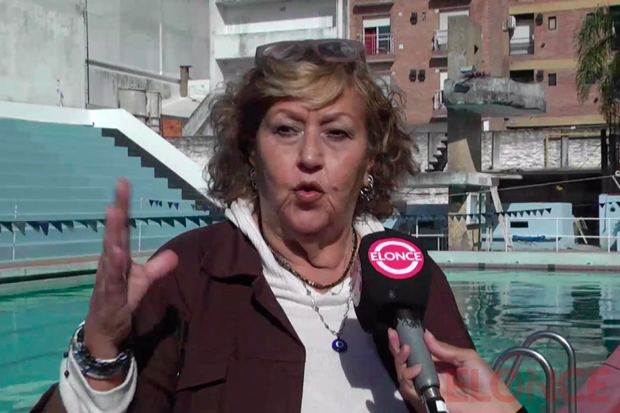 Cristina Juri, vicepresidenta del Atl&eacute;tico Echag&uuml;e Club (foto Elonce)