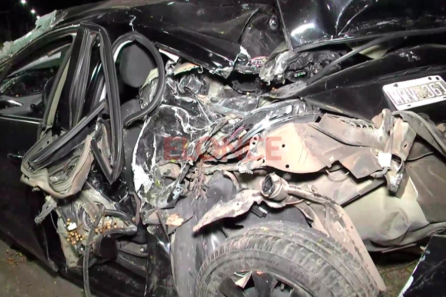 Violento choque en Paran&aacute;. Elonce