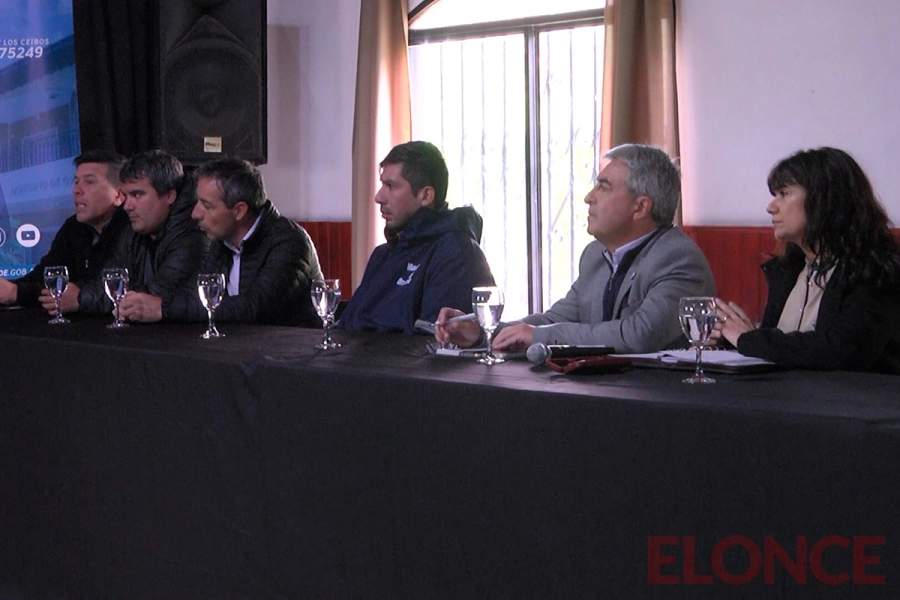 Encuentro del Ejecutivo en el interior entrerriano (foto Elonce)