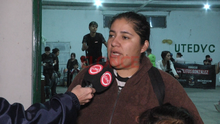 La madre de Nayla. Foto: Elonce.
