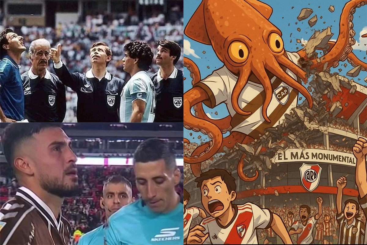 Memes de la eliminación de River. Memes de la eliminación de River.