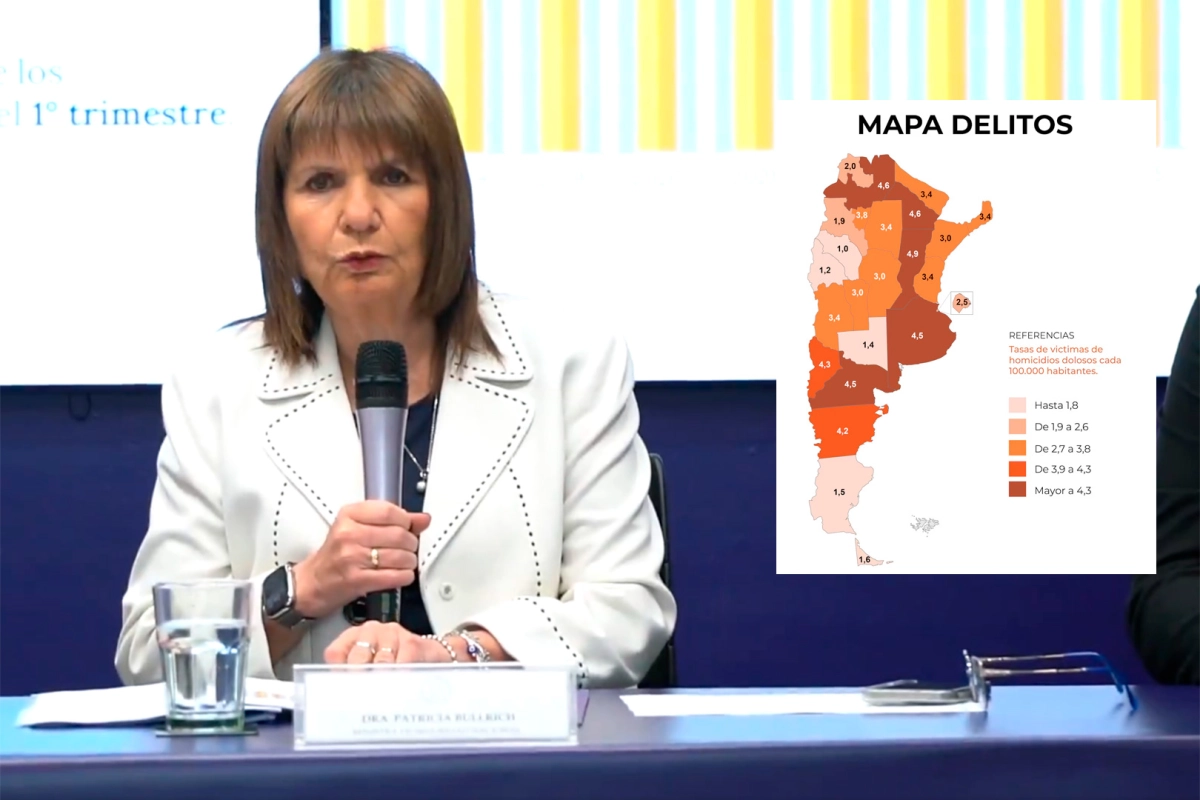 Patricia Bullrich dio conferencia de prensa Patricia Bullrich dio conferencia de prensa