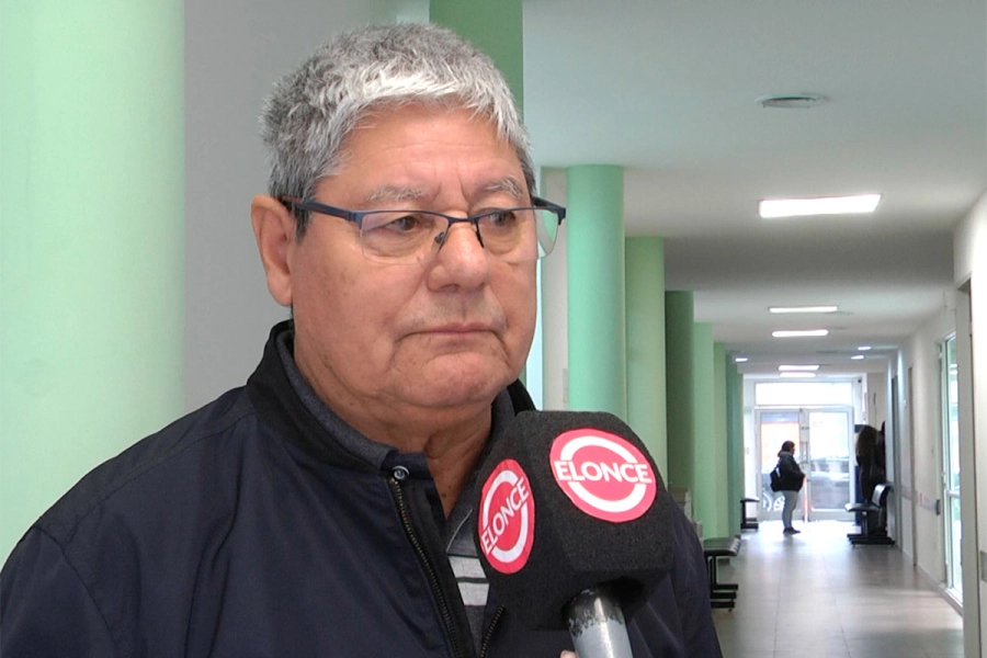 Secretario gremial de UTEDYC, Ángel Cardozo,