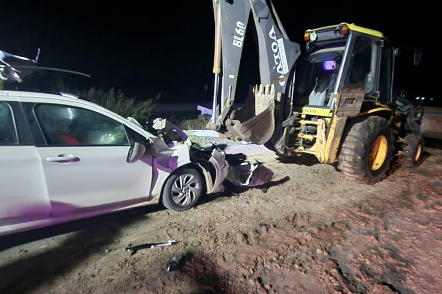 Choque fatal en ruta 20. PER