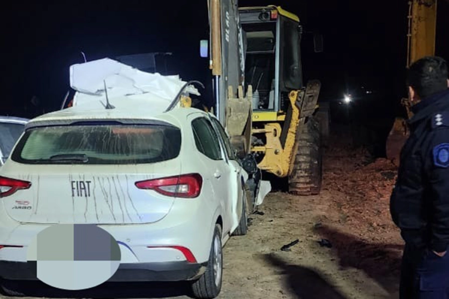 Choque fatal en Ruta 20. PER