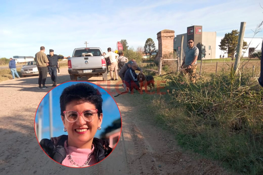 Continúa la intensa búsqueda de Lorena Lovera con más recursos y sin pistas firmes (foto Valeria Gutierrez)