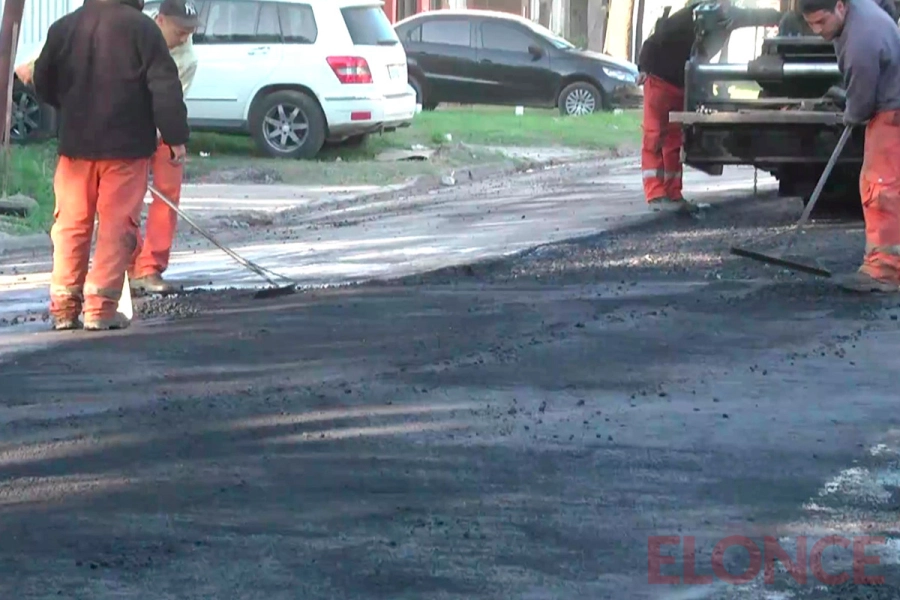 Avanzan las obras viales en Paran&aacute; (foto Elonce)