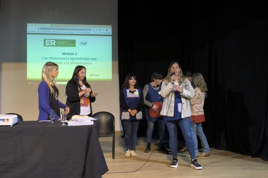 Avanza el Plan de Alfabetización en Nivel Inicial con fuerte participación docente (foto Gobierno de Entre Ríos)
