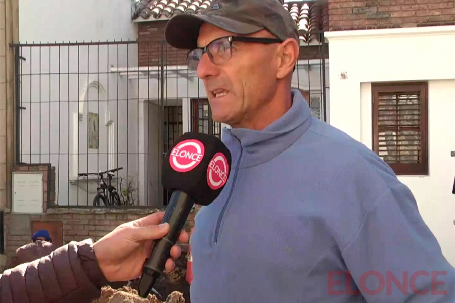 Germ&aacute;n Godi, director de Mantenimiento y Reparaciones Cloacales de la Municipalidad