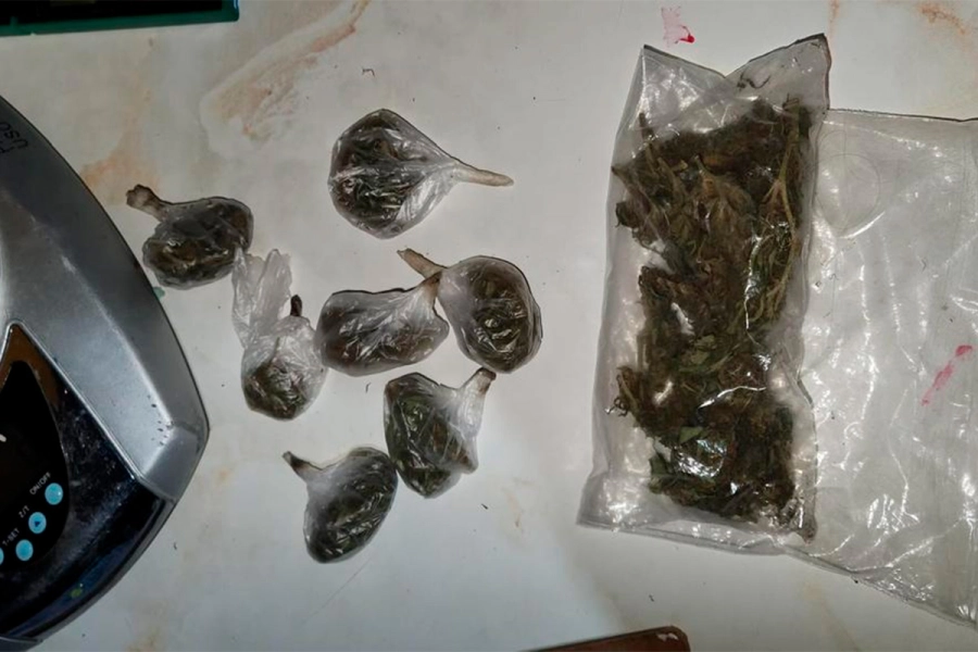 Droga incautada en Diamante. PER