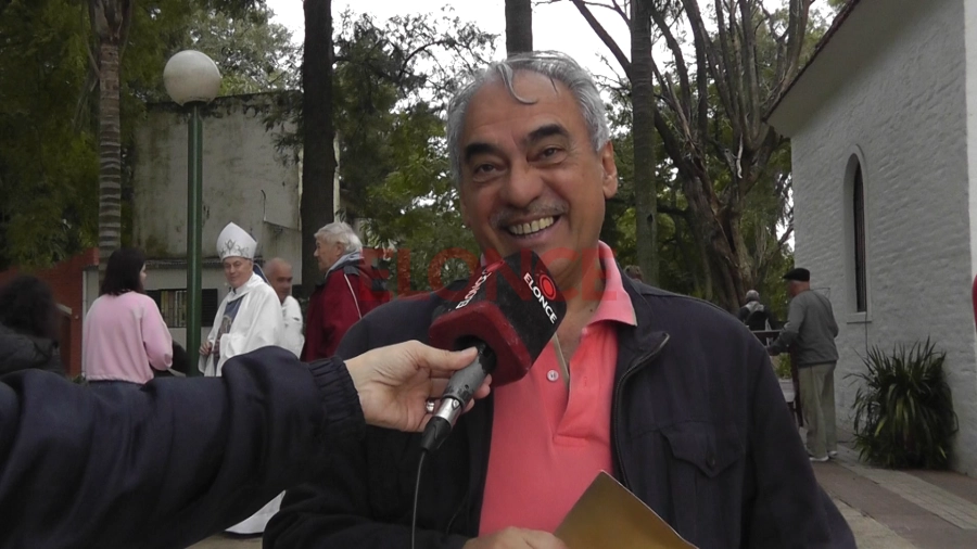 Jos&eacute; Mar&iacute;a Vel&aacute;zquez, delegado Episcopal de la Pastoral Social del Arzobispado de Paran&aacute;. Foto: Elonce.