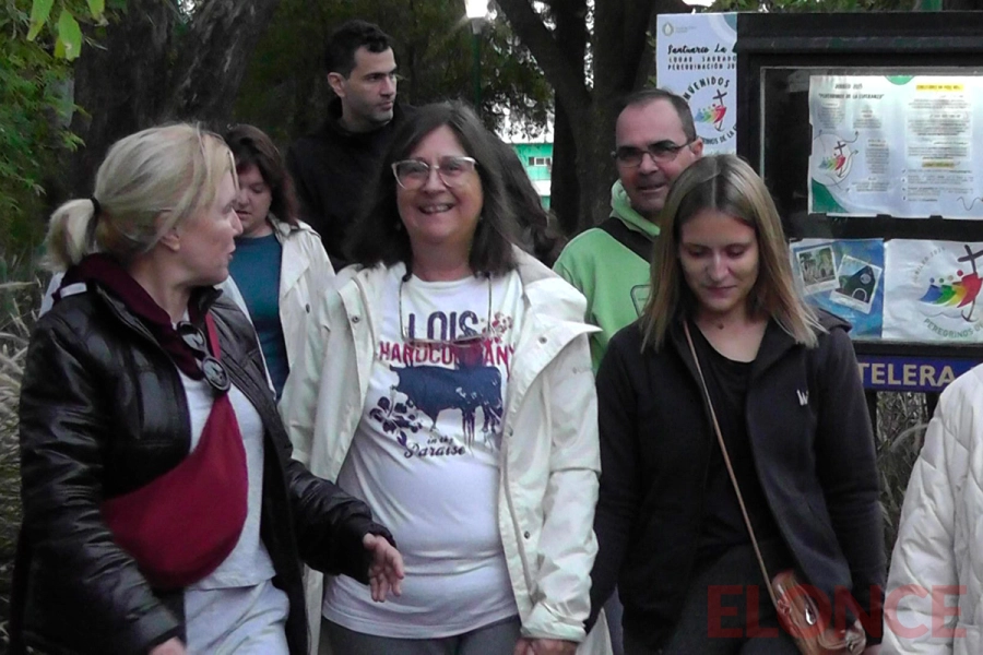 Peregrinaci&oacute;n de los Trabajadores en Paran&aacute;. Foto: Elonce