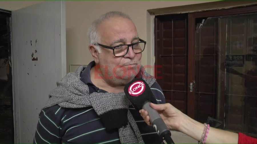 Rub&eacute;n, otro de los vecinos. Foto: Elonce.