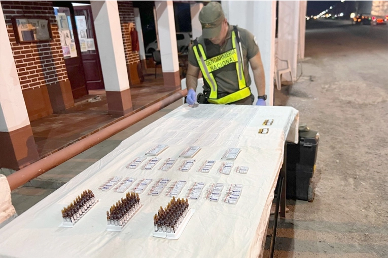 Detectaron encomienda con 500 ampollas de fentanilo en Formosa: un detenido