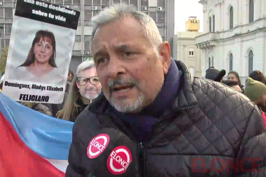 secretario general de ATE Entre R&iacute;os, Oscar Muntes,