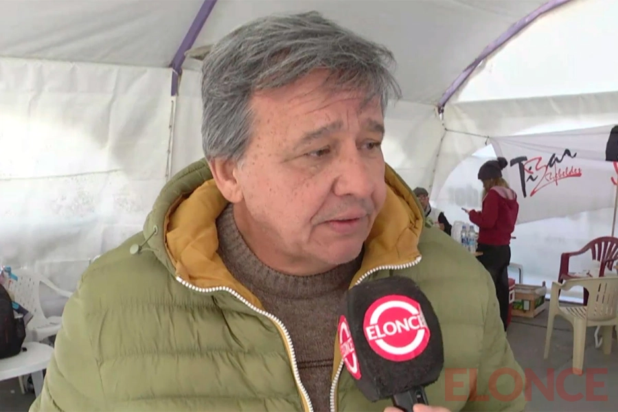 el secretario general de AGMER Entre R&iacute;os, Marcelo Pagani