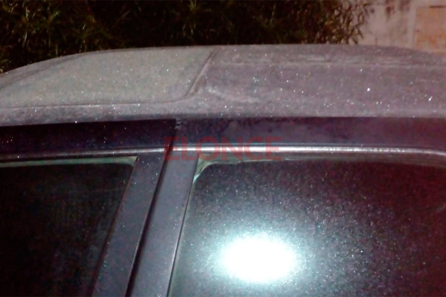 Helada en Paran&aacute;. Elonce